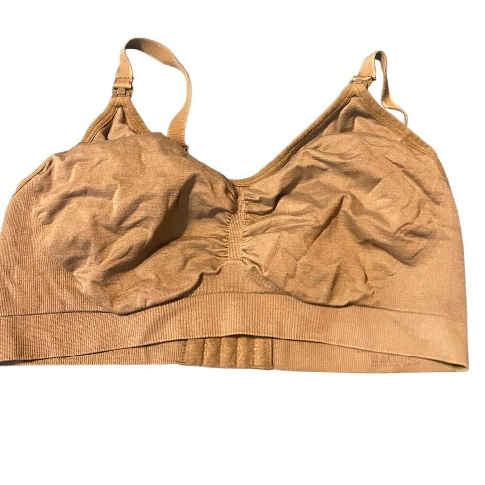 Motherhood, maternity size large light, green nursing bra